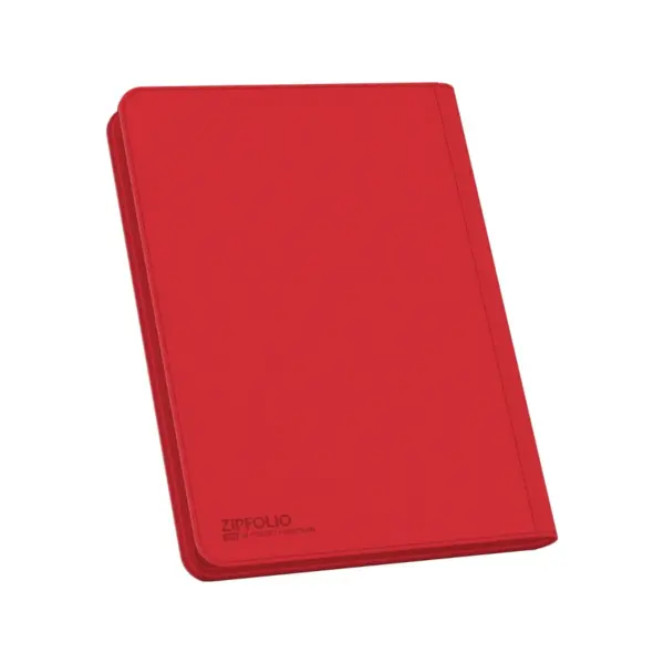 Ultimate Guard Zipfolio 360 18-Pocket Xenoskin - Red Back Ultimate Guard Zipfolio 360 18-Pocket Xenoskin - Red