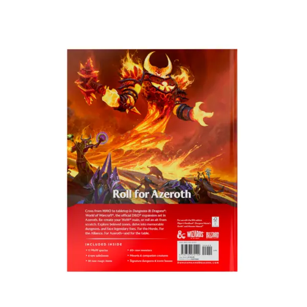 D&Amp;D World Of Warcraft Hc - En