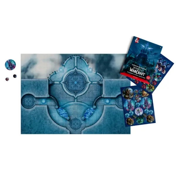 D&Amp;D World Of Warcraft Icecrown Citadel Adventure Map Pack - En
