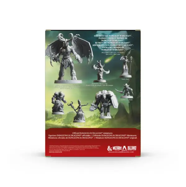 Dungeons &Amp; Dragons X World Of Warcraft Official Miniatures Set 1