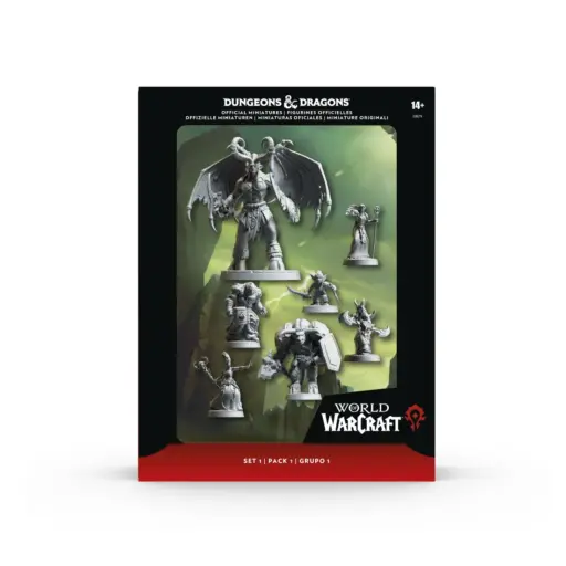 Dungeons &Amp; Dragons X World Of Warcraft Official Miniatures Set 1