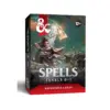 Dungeons &Amp; Dragons Trove 1 (Spell Reference Cards Levels 0–1) - En