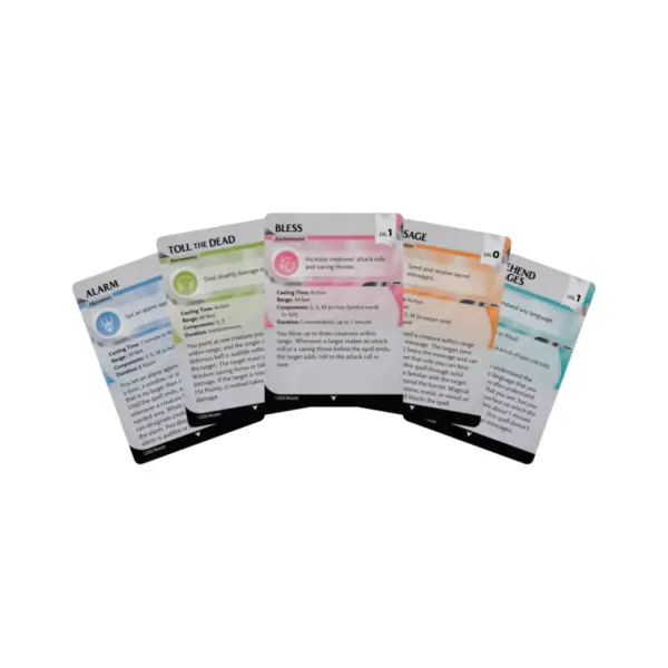 Dungeons &Amp; Dragons Trove 1 (Spell Reference Cards: Levels 0–1) - En