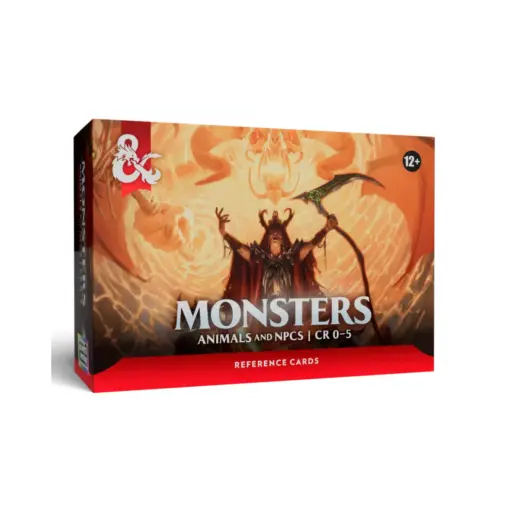 Dungeons &Amp; Dragons Trove 6 (Monster Reference Cards Animals And Npcs) - En