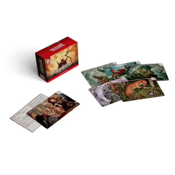 Dungeons &Amp; Dragons Trove 6 (Monster Reference Cards: Animals And Npcs) - En