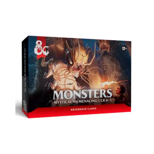 Dungeons &Amp; Dragons Trove 7 (Monsters Mystical And Menacing Reference Cards) - En