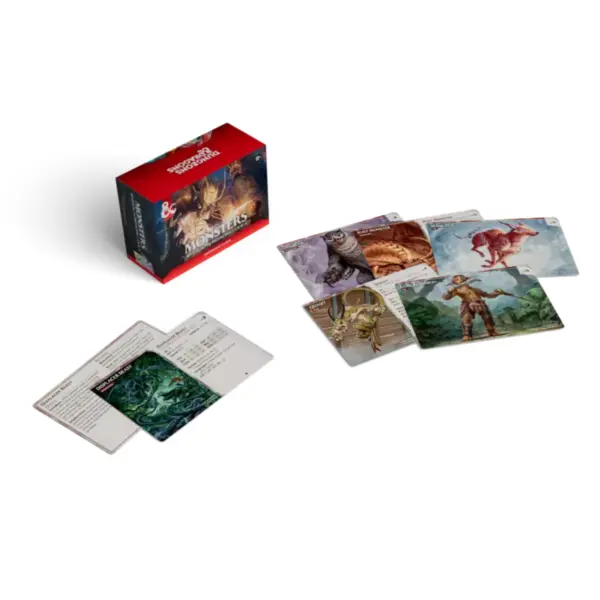 Dungeons &Amp; Dragons Trove 7 (Monsters: Mystical And Menacing Reference Cards) - En
