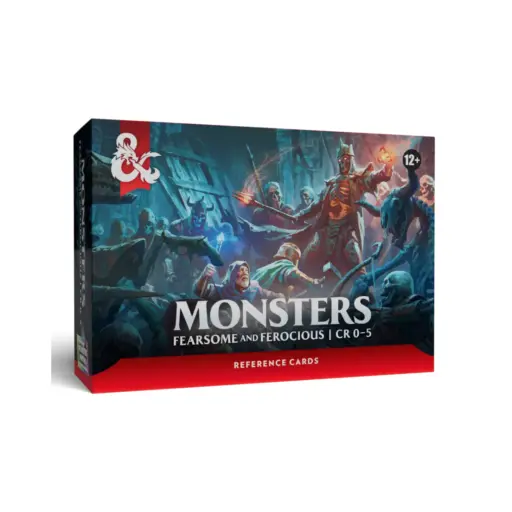 Dungeons &Amp; Dragons Trove 8 (Monster Reference Cards Fearsome And Ferocious) - En