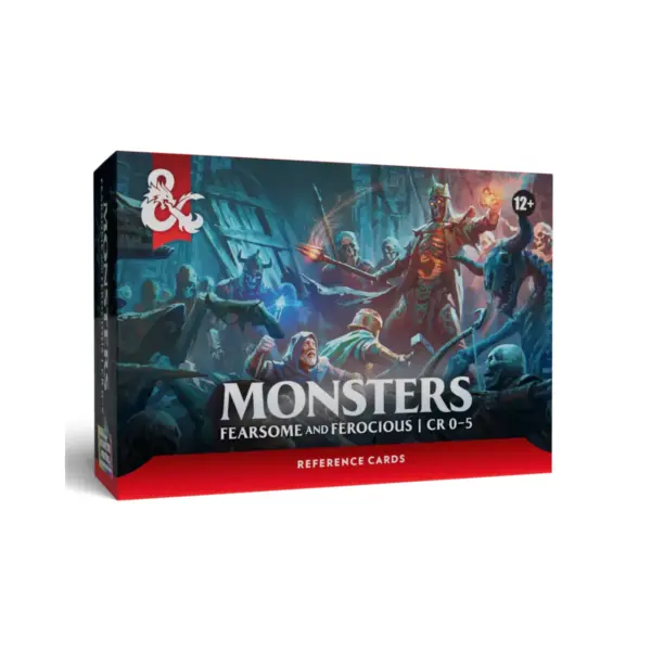 Dungeons &Amp; Dragons Trove 8 (Monster Reference Cards Fearsome And Ferocious) - En