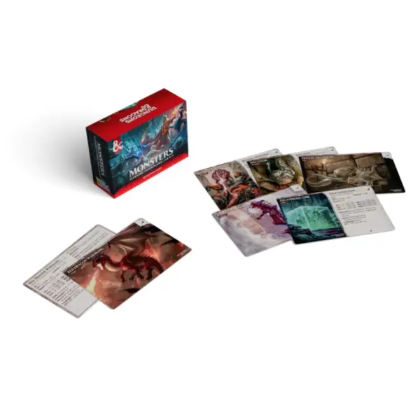 Dungeons &Amp; Dragons Trove 8 (Monster Reference Cards: Fearsome And Ferocious) - En