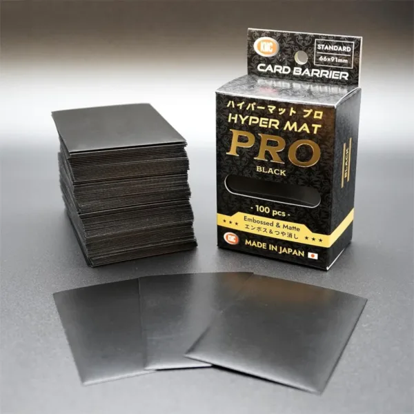 Kmc Standard Sleeves - Hyper Mat Pro Black (100 Sleeves) - Compilation