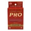 KMC Standard Sleeves - Hyper MAT PRO Red (100 Sleeves) - Packaging