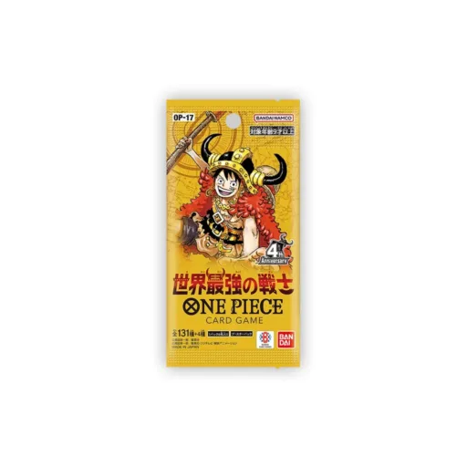 One Piece Card Game OP-17 Booster Pack - JP - Packaging