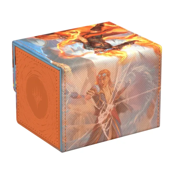 Ultimate Guard Sidewinder 100+ Xenoskin Magic: The Gathering &Quot;Reality Fracture&Quot; - Chandra, Torch Of Defiance - Backside Art