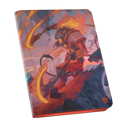 Ultimate Guard Zipfolio 360 Xenoskin Magic: The Gathering "Reality Fracture" - Ajani Resolute / Ajani Unrelenting - Front Art