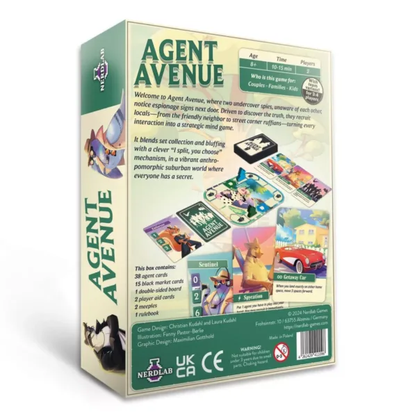 Agent Avenue - En - Back Cover
