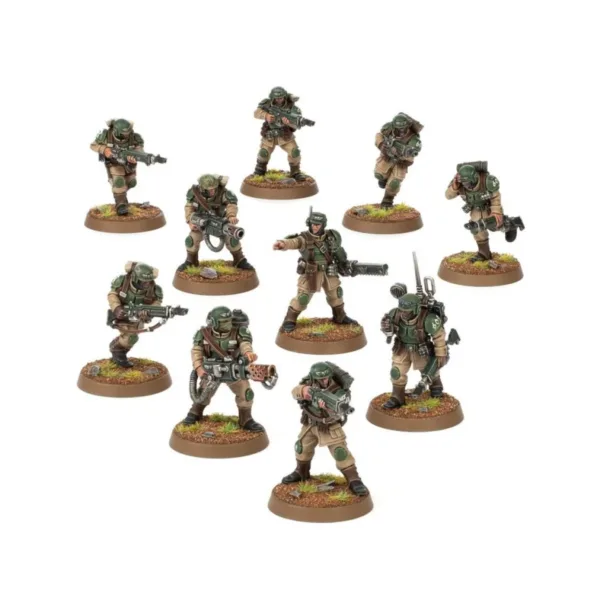 Astra Militarum - Cadian Shock Troops (47-33) - Squad