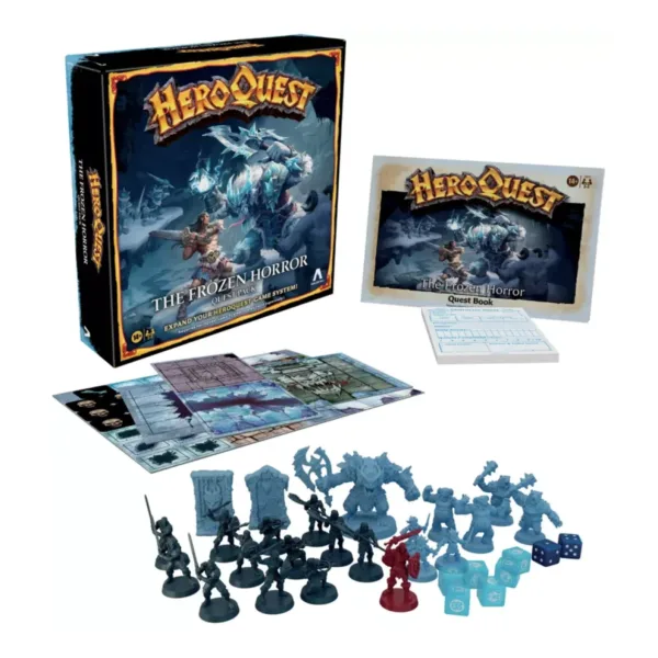 Avalon Hill Heroquest The Frozen Horror - En - Contents