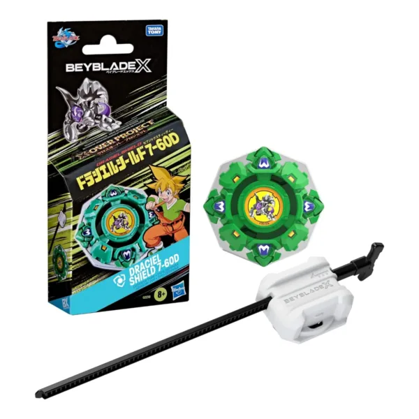 Beyblade X X-Over Project Draciel Shield 7-60D Pack Set - Content