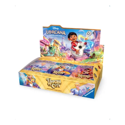 Disney Lorcana: Hyperia City Booster Display (24 packs) – EN - Booster Display