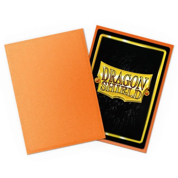 Dragon Shield Matte Sleeves - Amber (100 Sleeves) - Sleeve