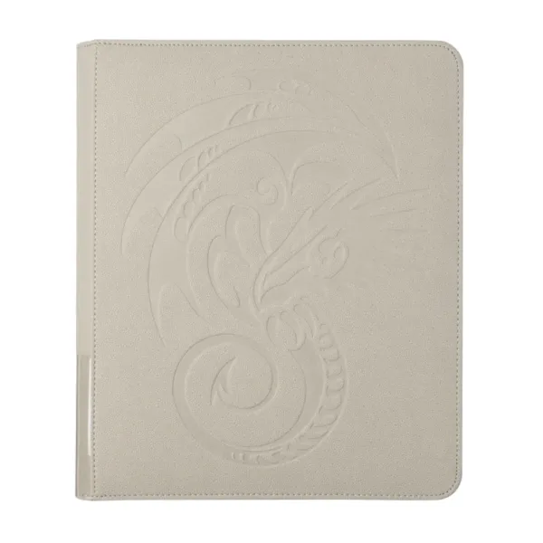 Dragon Shield Zipster Regular - Ashen White - Front Cover