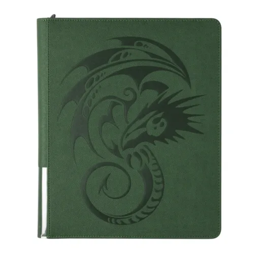 Dragon Shield Zipster Regular - Forest Green - Front Cover