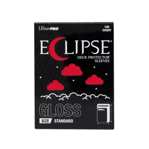 ECLIPSE® Gloss Standard DECK PROTECTOR® Sleeves: Apple Red - Box