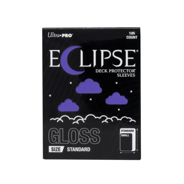 Eclipse® Gloss Standard Deck Protector® Sleeves: Royal Purple - Box Eclipse® Gloss Standard Deck Protector® Sleeves: Royal Purple - Box