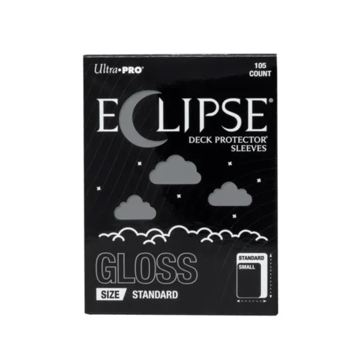 ECLIPSE® Gloss Standard DECK PROTECTOR® Sleeves: Smoke Grey - Box