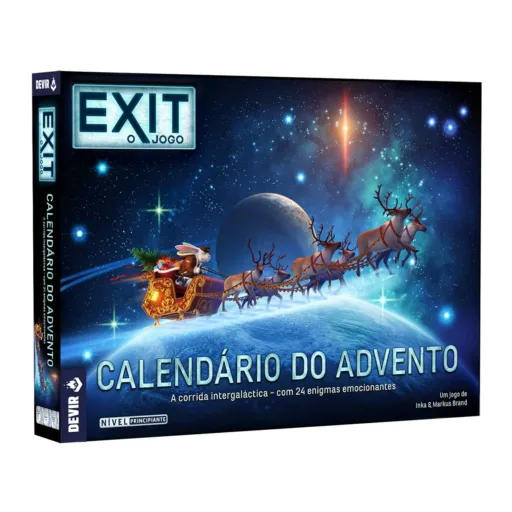 Exit: Calendário do Advento - A Corrida Intergaláctica - PT - Front Cover