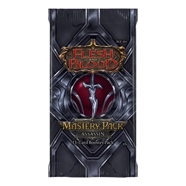 Flesh &Amp; Blood Tcg - Mastery Pack Assassin Booster Display (12 Packs) - En - Booster