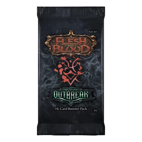 Flesh &Amp; Blood Tcg - Outbreak Booster Display (24 Packs) - En - Booster1 Flesh &Amp; Blood Tcg - Outbreak Booster Display (24 Packs) - En - Booster1