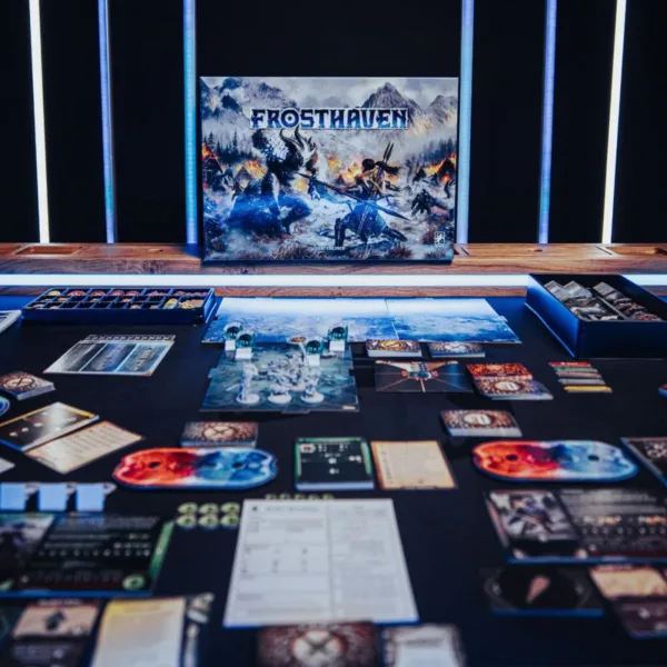 Frosthaven (Second Printing) - En - Components On Table