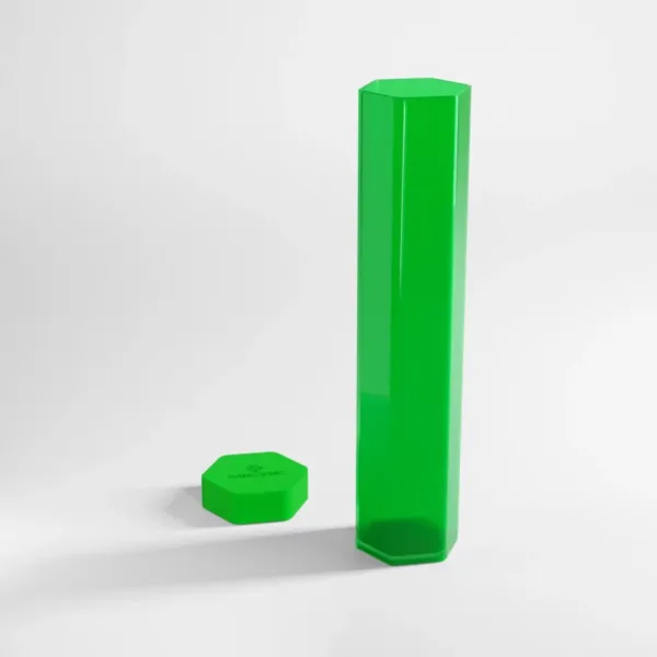 Gamegenic - Playmat Tube - Green - Open 2