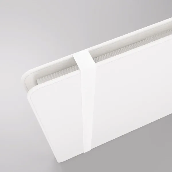 Gamegenic - Prime Album 8-Pocket White - Elastic Band