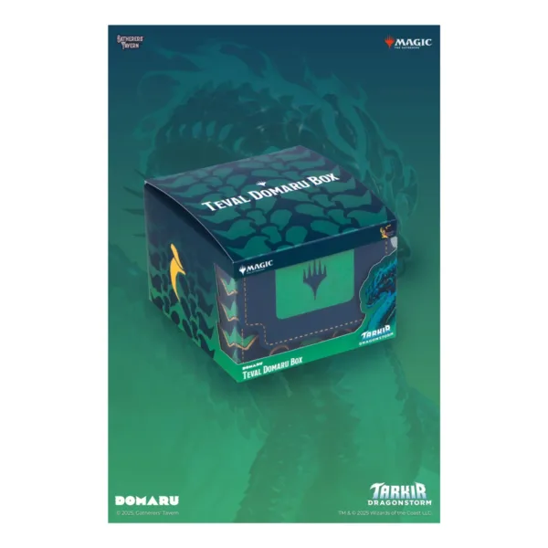 Gatherers Tavern - Tarkir Dragonstorm - Teval Domaru Box - Outer Box