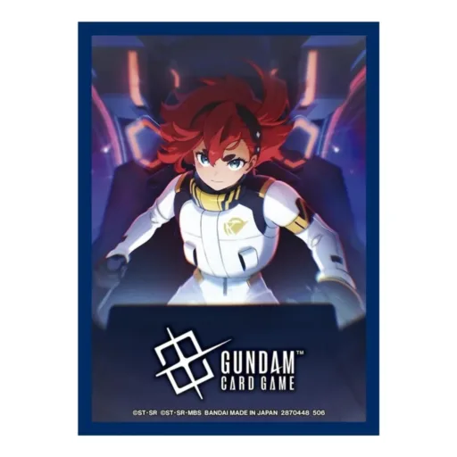 Gundam TCG - Official Card Sleeves 02 Suleta Mercury - Sleeve Art