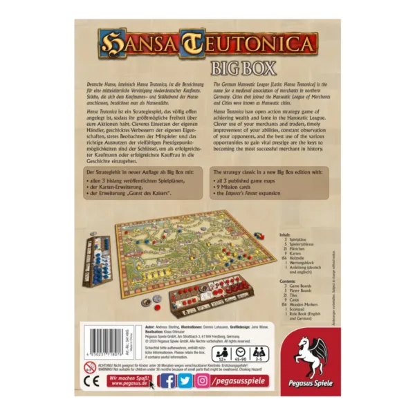 Hansa Teutonica Big Box - En - Back Cover Hansa Teutonica Big Box - En - Back Cover