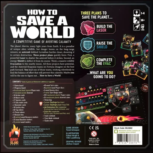 How To Save A World - En - Back Cover How To Save A World - En - Back Cover