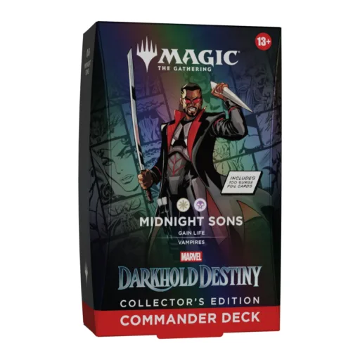 Magic: The Gathering - Marvel: Darkhold Destiny Commander Deck Collector's Edition - Midnight Sons - EN - Box