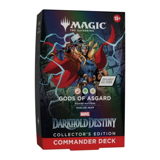 Magic: The Gathering - Marvel: Darkhold Destiny Commander Deck Collector's Edition - Gods of Asgard - EN - Box