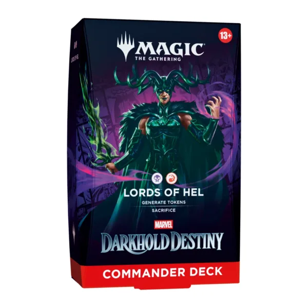 Magic: The Gathering - Marvel: Darkhold Destiny Commander Deck - Lords Of Hel - En - Box Magic: The Gathering - Marvel: Darkhold Destiny Commander Deck - Lords Of Hel - En - Box