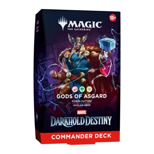 Magic: The Gathering - Marvel: Darkhold Destiny Commander Deck - Gods of Asgard- EN - Box