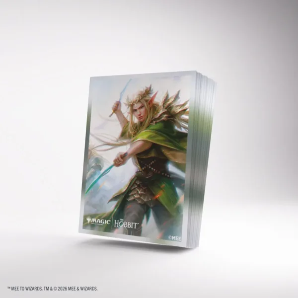 Magic: The Gathering | The Hobbit Premium Art Sleeves - Thranduil, Sindarin Liege - Sleeves 1