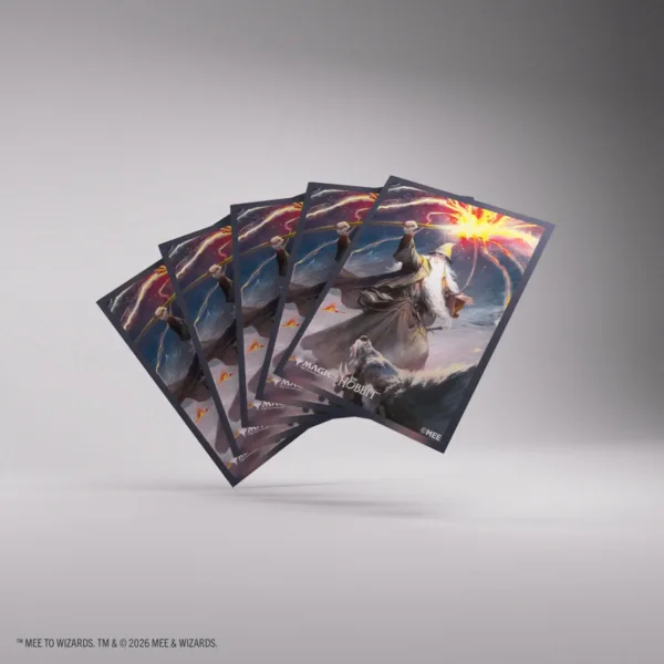 Magic: The Gathering | The Hobbit Premium Art Sleeves - Gandalf, Shadow'S Foe - Sleeves 2