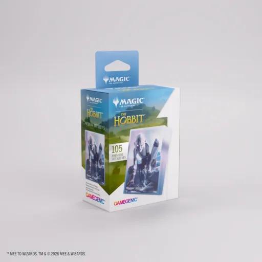 Magic: The Gathering | The Hobbit Premium Art Sleeves - Gollum, Riddle Master - Box