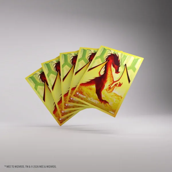 Magic: The Gathering | The Hobbit Premium Art Sleeves - Smaug The Golden - Sleeves 2 Magic: The Gathering | The Hobbit Premium Art Sleeves - Smaug The Golden - Sleeves 2