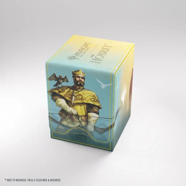 Magic: The Gathering | The Hobbit Squire 80+ Xl - Gleaming Splendor/The King Of Dale - Back