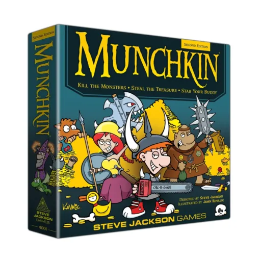 Munchkin Deluxe 2nd Edition - Front Cover